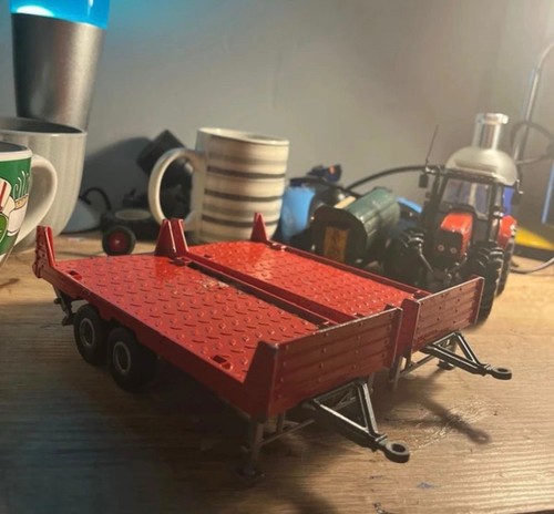 Siku red trailers - 2x,