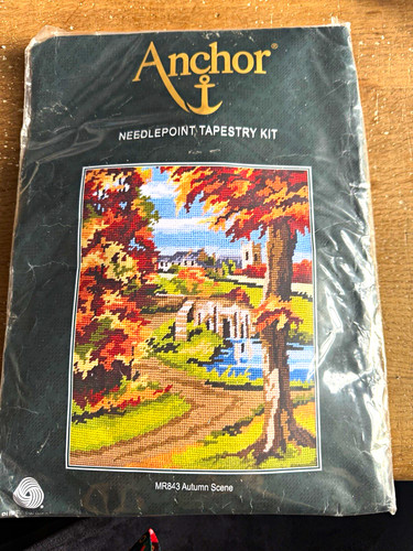 Anchor needlepoint tapestry - needlepoint,