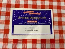 Original Woolworths Shopping Event Card For Friends And Family VGC Very Rare