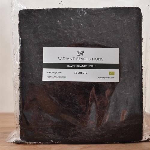 Raw fully organic nori sheets - nori,