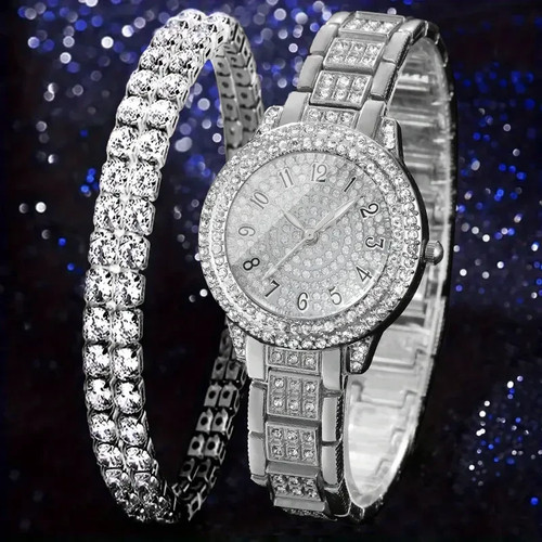 Women quartz wristwatch - women's, 2
