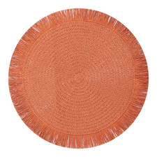 38Cm round Braided Placemat