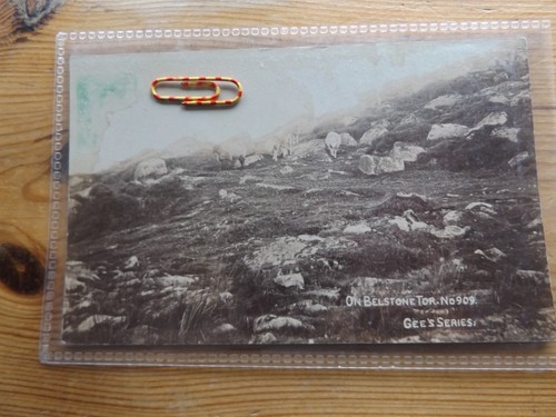 Dartmoor postcard on - postcard,