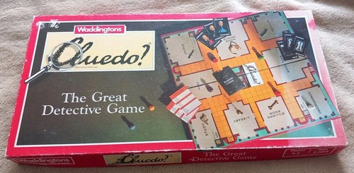 Vintage cluedo board - board, game