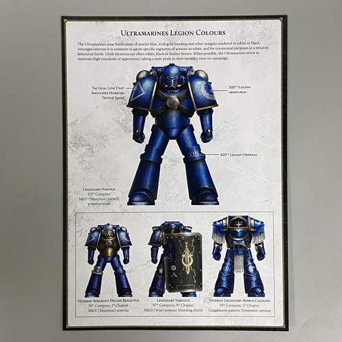 Ultramarines legion colours - ultramarines,