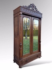 Antique French Breton Armoire