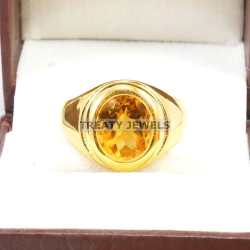 Citrine oval cut - citrine,