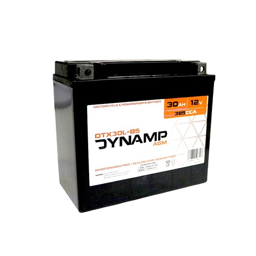 Dynamp dtx30l 12v 30ah - dtx30l-bs, agm