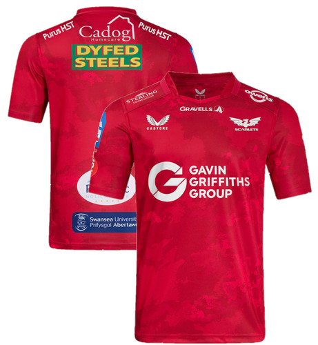 Scarlets men rugby shirt - rugby,