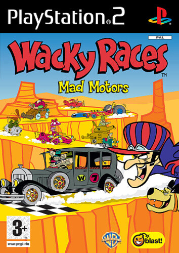 Wacky races mad motors - motors, (ps2)