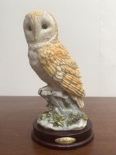 Large Barn Owl Resin Figurine