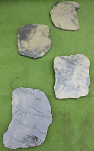 Irregular stepping stones - irregular,