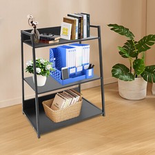 3-Tier Industrial Bookshelf