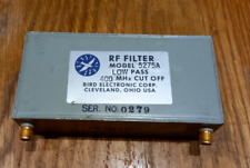 Bird Electronics Low Pass RF Microwave Filter Model 5275A 400MHz Cutoff