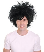 Black Short Wig for Cosplay