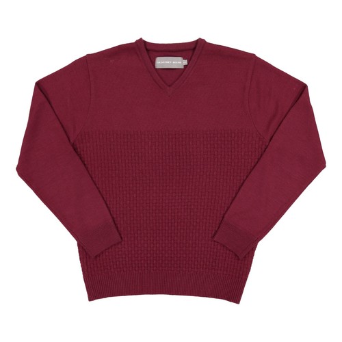 Boy woven neck sweater for - v-neck,