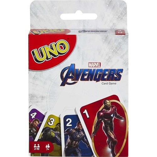 Mattel uno avengers marvel - mattel,