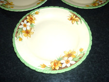 Deco New Hall Hanley 4x side Plates 7"