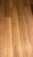 7 unused boxes (42 planks) of Italian porcelain oak wood effect tiles 