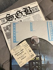 ELO 1976 Face the Music Tour Programme + Ticket + Badge + Insert | Vintage Rock