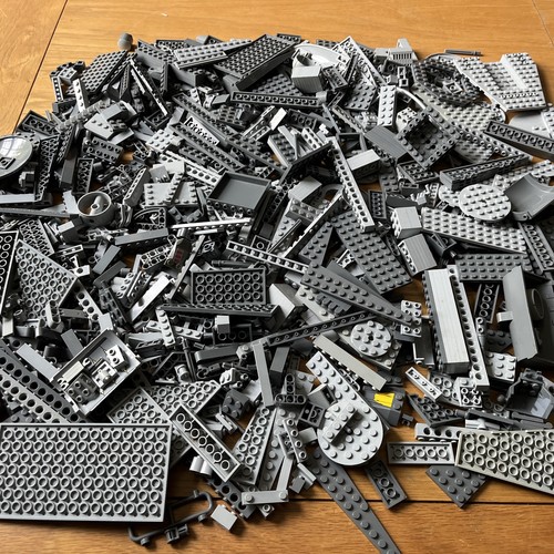 Lego grey bulk bricks - grey, kg