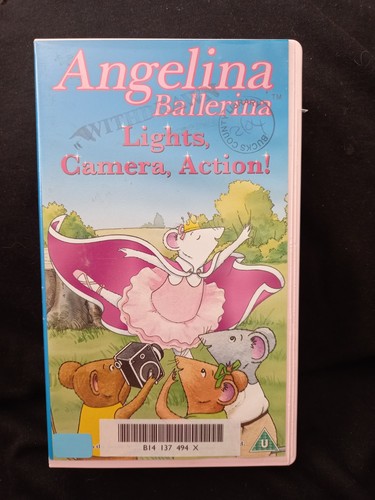 Angelina ballerina vhs - angelina,