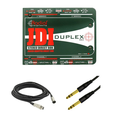 Radial duplex with calrad - with,