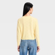 Women's Pointelle Button-Down