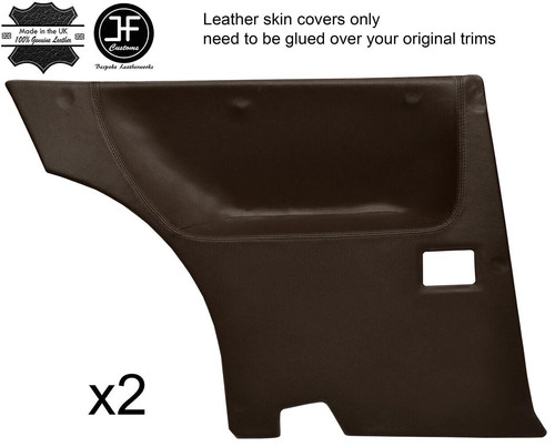 Brown leather rear full - rear,