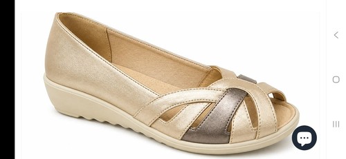 Wide ladies cushioned peep - cushioned,