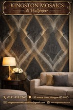 Luxury Black & Gold Geometric