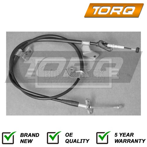 Hand brake cable left torq - left,