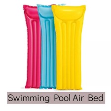 Inflatable Pool Air Bed Float Lilo Lounger Mat for Beach & Lakes, 183cm