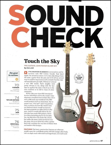 John mayer signature prs - john,