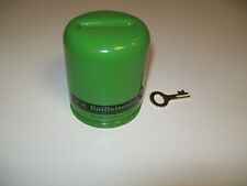 Money Box Old Metal Green
