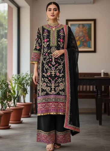 Punjabi sharara plazzo - plazzo, salwar