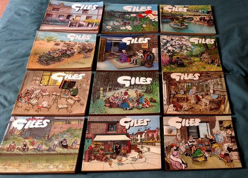 Giles cartoon books bundle - , nos