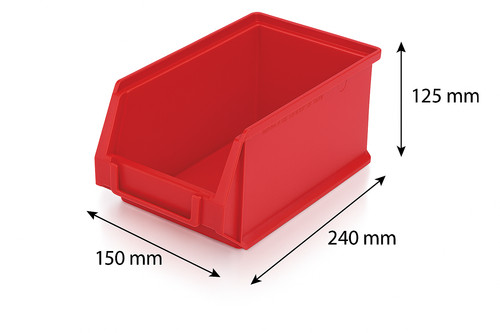 Plastic parts storage bins - storage,