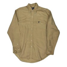 Blake Ralph Lauren Shirt - Medium Beige Silk Blend