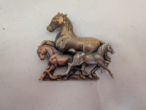 Vintage running horses - k&t,