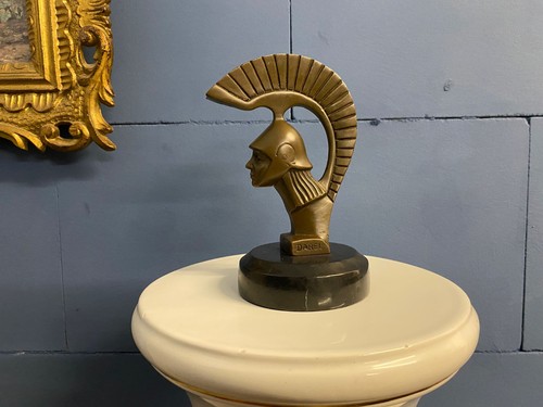 Bronze sculpture spartan car - spartan,