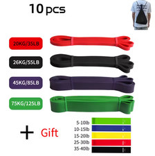 Workout Latex Resistance Band Exercise Elastic Sport Heavy Fitness Equipment