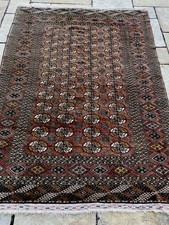 Bokhara Tekke Rug Wool Handmade 275 x 186cm (approx 9 x 6ft)