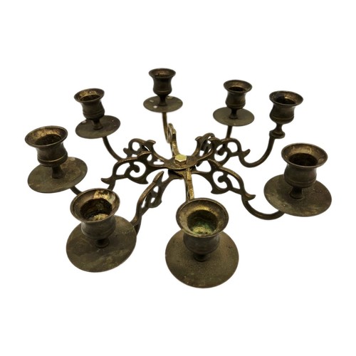 Vintage brass candelabra - vintage, 8