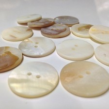 20mm Natural Shell Buttons