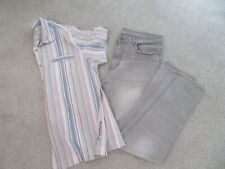 Men's Mantaray Shirt & George Slim Fit Jeans Bundle size L & 36"