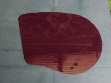 1 x Original BR RED Railway semaphore signal GLASS spectacle Lens