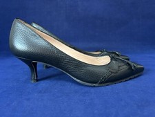 L K BENNETT UK 5 BLACK POINTED