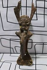 victorian Brass Door Knocker Stag Deer Fox And Wheatsheth Architectural Salvage 