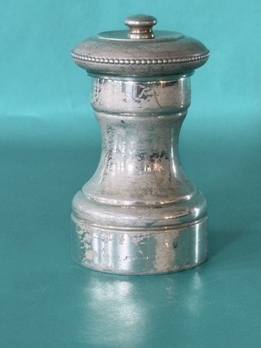 Vintage sterling silver pepper - vintage,